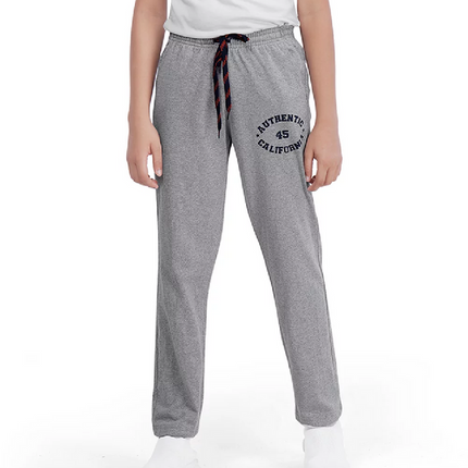 Grey Cotton Jogger Front