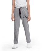 Grey Cotton Jogger Front