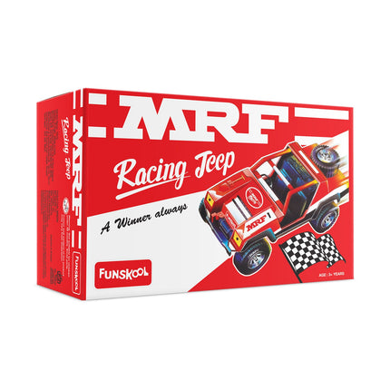 Funskool - MRF Racing Jeep Toy for Ages 3 - 5 Years - Giggles