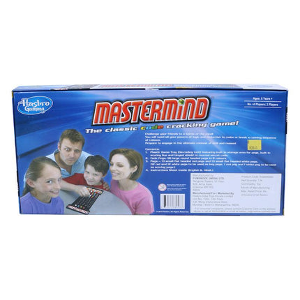 Hasbro Gaming Mastermind The Classic Code Cracking Game, Strategy Board Game For Kids and Adults, Board Game for Boys & Girls Ages 8+