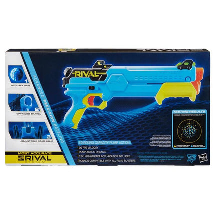 Nerf Rival Forerunner XXIII-1200 Blaster, 12 Rival Accu-Rounds, Adjustable Sight, Multicolour, 14+ Years - Hasbro