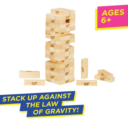 Hasbro Gaming Classic Jenga, Jenga Stacking Tower Game, Christmas Games & Puzzles for Kids & Families, Christmas Gift Toys for Kids Ages 6+, Jenga for 1 or More Players, Best Xmas Gift