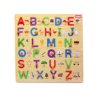 English Alphabet Uppercase Wooden Pieces Puzzle - KIDMAYA