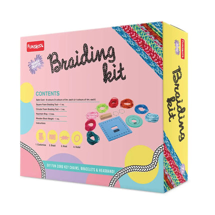 Funskool Braiding Kit - Handycrafts - KIDMAYA