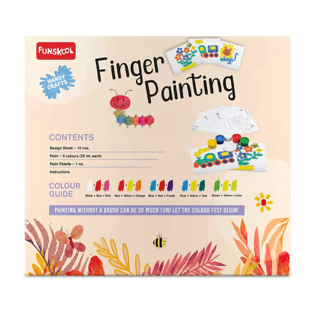 Funskool Finger Painting - Handycrafts - KIDMAYA