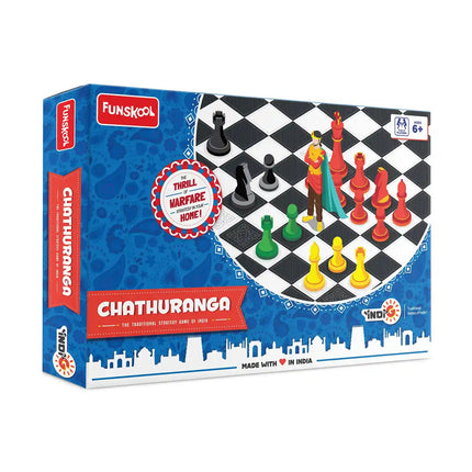 Funskool Games Chathuranga | The Traditional Games of India | Ancient Chess - KIDMAYA