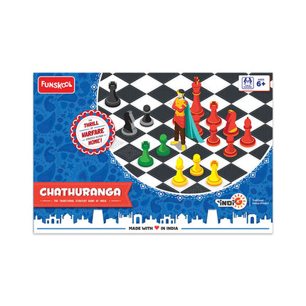 Funskool Games Chathuranga | The Traditional Games of India | Ancient Chess - KIDMAYA