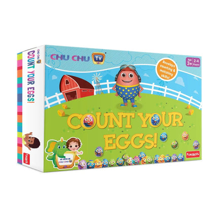 Funskool Games - CHU CHU TV Count Your Eggs - KIDMAYA