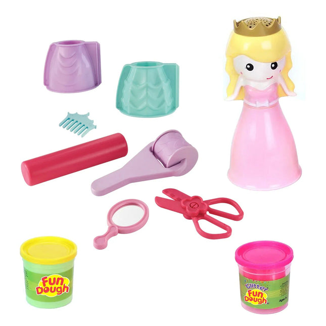 Funskool - Molly Dolly Toy with Mould and Clay Kit for Kids - Fun Dough - KIDMAYA