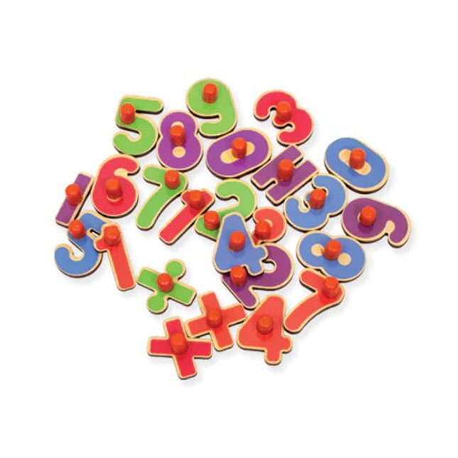 Funskool-Numbers Wooden Puzzle,Wooden,16 Pieces,Puzzle,for 3 Year Old Kids and Above,Toy - KIDMAYA