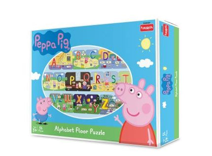 Funskool-Peppa Pig Alphabet Floor,Educational,56 Pieces,Puzzle,for 3 Year Old Kids and Above,Toy - KIDMAYA