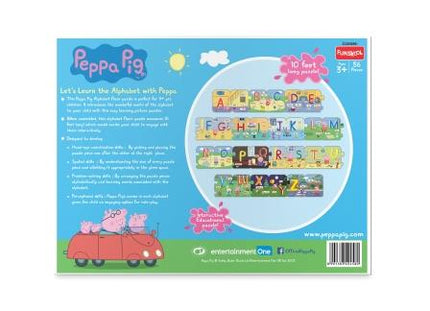 Funskool-Peppa Pig Alphabet Floor,Educational,56 Pieces,Puzzle,for 3 Year Old Kids and Above,Toy - KIDMAYA
