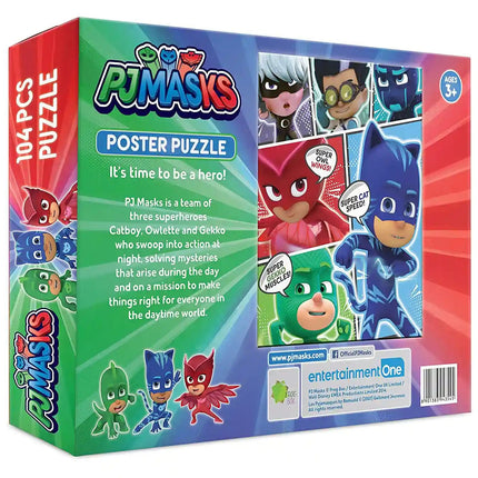 Funskool-PJ Masks 3 In 1 Combo,Educational,25,36 & 49 Pieces,Puzzle,for 3 Year Old Kids and Above,Toy - KIDMAYA