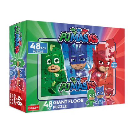 Funskool PJ Masks 48Pcs Giant Floor Puzzle (48 Pieces) - KIDMAYA