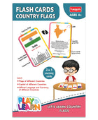 Funskool Play & Learn-Country Flags,Educational,50 Pieces,Flash Cards,for 4 Year Old Kids and Above,Toy - KIDMAYA