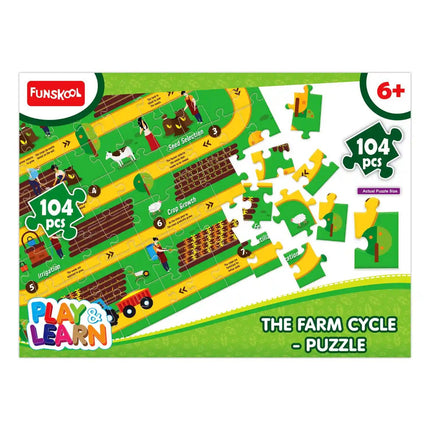 Funskool Play & Learn-Farming Cycle,Educational - KIDMAYA