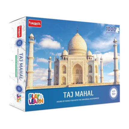 Funskool Play & Learn-Taj Mahal,Educational,1000 Pieces,Puzzle,for 14 Year Old Kids and Above,Toy - KIDMAYA