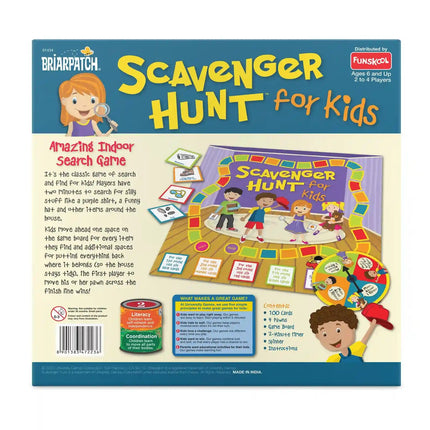 Funskool Scavenger Hunt For Kids Party & Fun Games Board Game - KIDMAYA