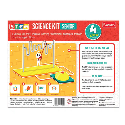 Funskool-STEM-Science Kit Senior,Educational,DIY Activity ,STEM,for 9 Year Old Kids and Above,Toy - KIDMAYA