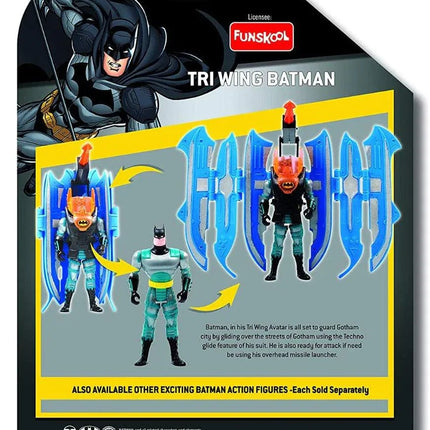 Funskool Tri-Wing Batman Action Figure Action Figures For Ages 4+ - KIDMAYA