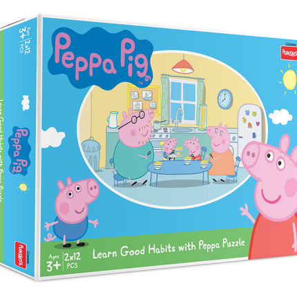 Funskool Learn Good Habits With Peppa Puzzle