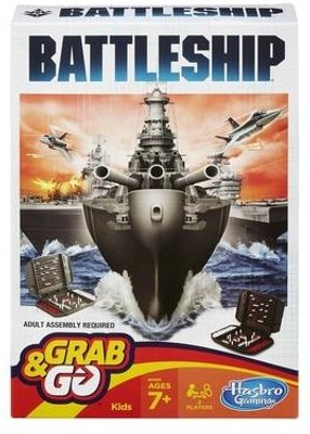 Hasbro for Adult Gaming Battleship Grab and Go Game (Travel Size) - KIDMAYA