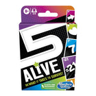 Hasbro Gaming 5 Alive Card Game, Fast-Paced Kids Game, Easy to Learn, Fun Family Game for Ages 8 and Up, Card Game for 2 to 6 Players, Multicolor - KIDMAYA