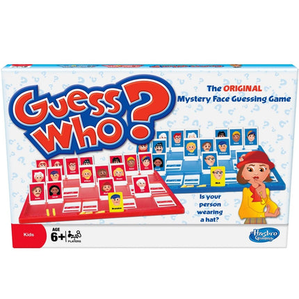 Hasbro Gaming Guess Who? Game Original Guessing Board Game, Mystery Board Game For Kids Ages 6 And Up For 2 Players - KIDMAYA