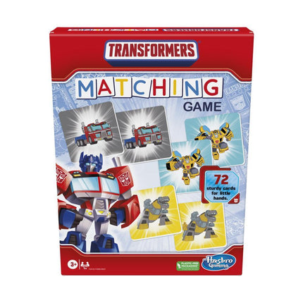 Hasbro Gaming Transformers Matching Game for Kids Ages 3 and Up, Fun Preschool Game for 1+ Players - KIDMAYA