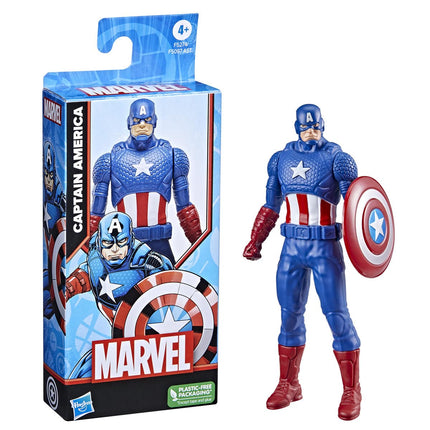 Hasbro Marvel - Marvel Classic Captain America Action Figures,Ages 4+ - KIDMAYA