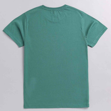 Hiking Concept Cotton T-Shirts For Boys - Parrot crow - KIDMAYA