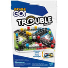 Trouble Grab and Go Game for Kids Ages 5 and Up, Portable Game for 2-4 Players, Travel Game for Kids, Pop-O-Matic Trouble Game - KIDMAYA