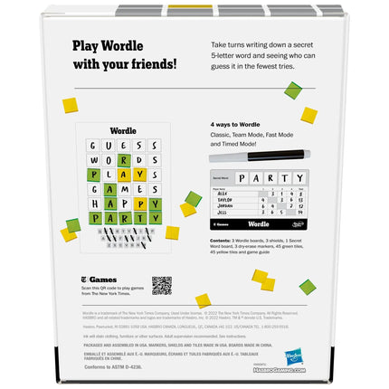 Wordle The Party Game for 2-4 Players, Ages 14 and Up, Inspired by Wordle Game - KIDMAYA